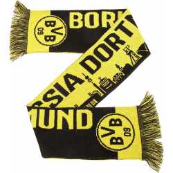Borussia Dortmund Schal - Skyline - Fanschal Scarf BVB 09