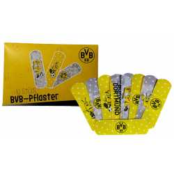 Borussia Dortmund Pflasterset - Emma - 10 Stück Kinderpflaster Pflasterbriefchen BVB 09