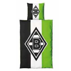 Borussia Mönchengladbach Bettwäsche Schrägstreifen