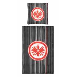 Eintracht Frankfurt Bettwäsche - Streifen - 2-teilig (Bezug, Kissen) SGE