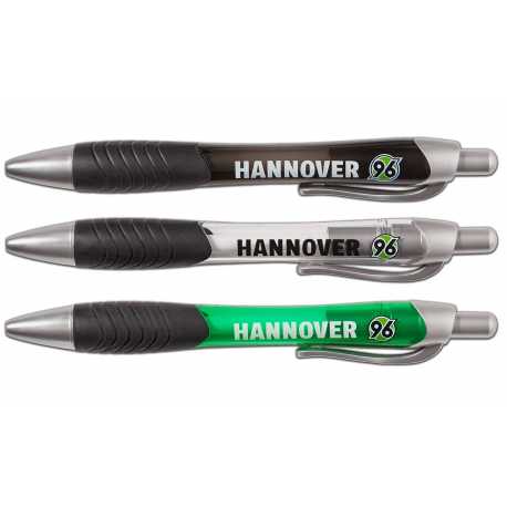 Hannover 96 Kugelschreiber 3er-Set schwarz-weiß-grün Stift Kuli H96