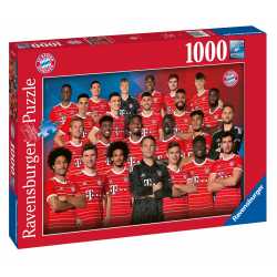 FC Bayern München Puzzle - MANNSCHAFT 2022/23  - 1000 Teile Legespiel FCB