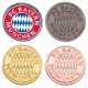 FC Bayern München Pin - Logo - Anstecker Emblem Button FCB - diverse Farben