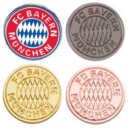 FC Bayern München Pin - Logo - Anstecker Emblem Button FCB - diverse Farben