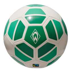 SV Werder Bremen Fußball - Raute - Fairtrade Ball Gr. 5
