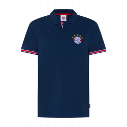 FC Bayern München Poloshirt - 5 Sterne - navy Herren Polo Shirt FCB