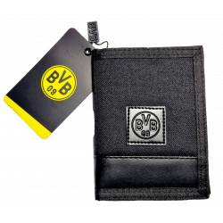 Borussia Dortmund Geldbörse - Label - schwarz Porte­mon­naie Geldbeutel BVB 09