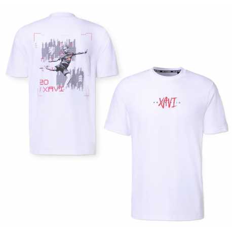 RB Leipzig T-Shirt - Xavi - weiß Shirt RBL