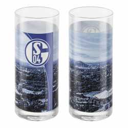 FC Schalke 04 Trinkglas 2er-Set Glas Wasserglas S04