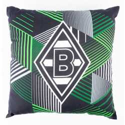 Borussia Mönchengladbach Kissen - Wappen -  40 x 40 cm s-w-g Dekokissen BMG
