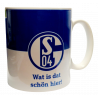 FC Schalke 04 Tasse - Wat is dat schön hier! - Kaffeetasse Becher S04