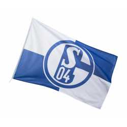 FC Schalke 04 Hissfahne - Karo - 150 x 250 cm 