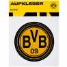 Borussia Dortmund Sticker - Retro Logo -  Ø 8 cm Aufkleber schwarzgelb Sticker BVB 09