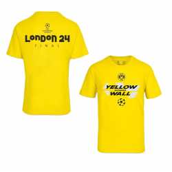 Borussia Dortmund Kinder T-Shirt UEFA CL Finale Shirt Gelb BVB 09