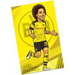 Borussia Dortmund Poster - Axel Witsel -  Comic-Style 61 x 91.5 cm BVB 09
