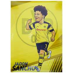 Borussia Dortmund Poster - Jadon Sancho - Comic-Style 61 x 91.5 cm BVB 09