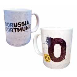 Borussia Dortmund Buchstaben Tasse - O - Kaffeetasse Logo BVB 09