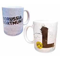 Borussia Dortmund Buchstaben Tasse - L - Kaffeetasse Logo BVB 09