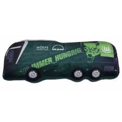 VfL Wolfsburg Kissen - Mannschaftsbus - Plüschkissen