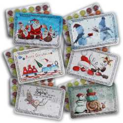 Kleinster Adventskalender der Welt 6er Mix-Set Mini-Adventskalender to Go mit Pulmoll