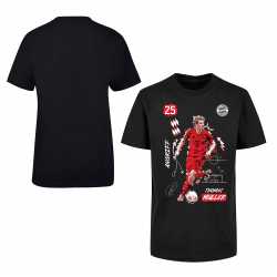 FC Bayern München Kinder T-Shirt - Thomas Müller - schwarz Shirt FCB