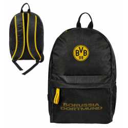 Borussia Dortmund Rucksack - Netz - schwarz Backpack BVB 09
