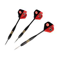 Eintracht Frankfurt Dartscheibe ⌀ 45 cm im Set mit 2 x 3 Pfeilen und Flights | Dart-Set SGE