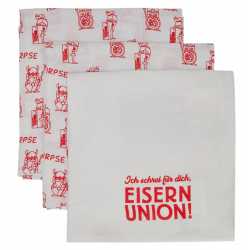 1. FC Union Berlin Baby Mulltuch 3er Set Spucktuch | Schmusetuch | Kuscheltuch