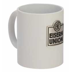 1. FC Union Berlin Tasse - Platine Eisern Union - weiß Kaffeetasse UNVEU