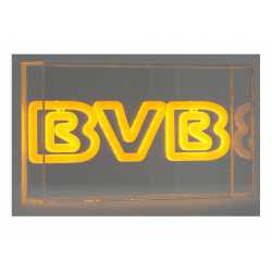 Borussia Dortmund Lichtbox mit BVB Schriftzug | Nachtlicht BVB 09