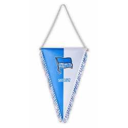 Hertha BSC Berlin Wimpel blau-weiß 26 cm Stoff Schmuckwimpel | Banner HBSCB