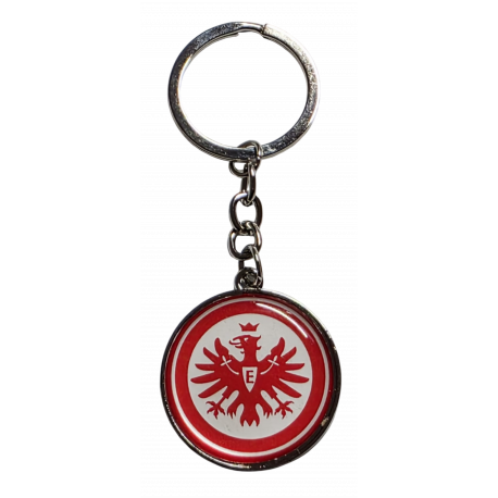 Eintracht Frankfurt Schlüsselanhänger - Logo Rot