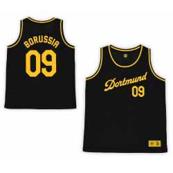 Borussia Dortmund College Jersey schwarz Supporter Shirt BVB 09