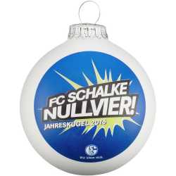 FC Schalke 04 Sammlerkugel 2016 | Christbaumkugel | Weihnachtskugel | S04