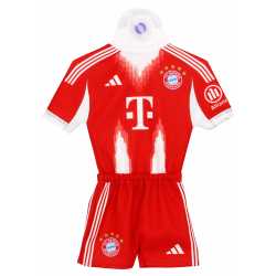 FC Bayern München Autotrikot 2025/26 | ROT | Mini Kit  | Auto Trikot mit Saugnapf | FCB