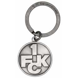 1. FC Kaiserslautern Schlüsselanhänger - Logo antik - Metall | Altsilber | Anhänger FCK