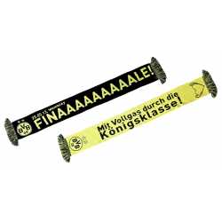 Borussia Dortmund CL Strickschal - Finale 2013 -  Schal | Sammlerstück | BVB 09