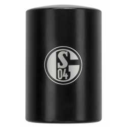 FC Schalke 04 Flaschenöffner Push | schwarz | Edelstahl | Öffner | Kapselheber | S04