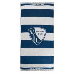 VfL Bochum 1848 Strandtuch Blockstreifen 90 x 180 cm