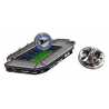 DSC Arminia Bielefeld Pin - Stadion - schwarz-weiß-blau | Anstecker