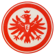 Eintracht Frankfurt Aufkleber Logo rot innen