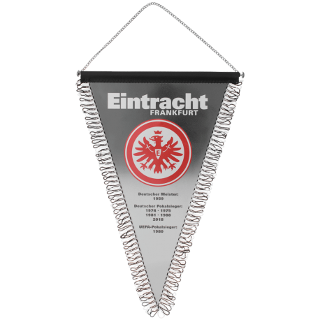 Eintracht Frankfurt Ligawimpel 2018 Schwarz Weiss Wimpel Banner Schmuckwimpel Plus Lesezeichen I Love Frankfurt New Fancorner