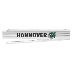 Hannover 96 Zollstock, Gliedermaßstab Logo H96 - Plus Lesezeichen I love Hannover