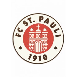 FC St. Pauli  Mousepad Logo Mauspad - Plus  Aufkleber Fans gegen Rechts