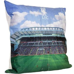 FC Liverpool Kissen LED Anfield Road Stadion LFC  plus Aufkleber Wir lieben Fußball
