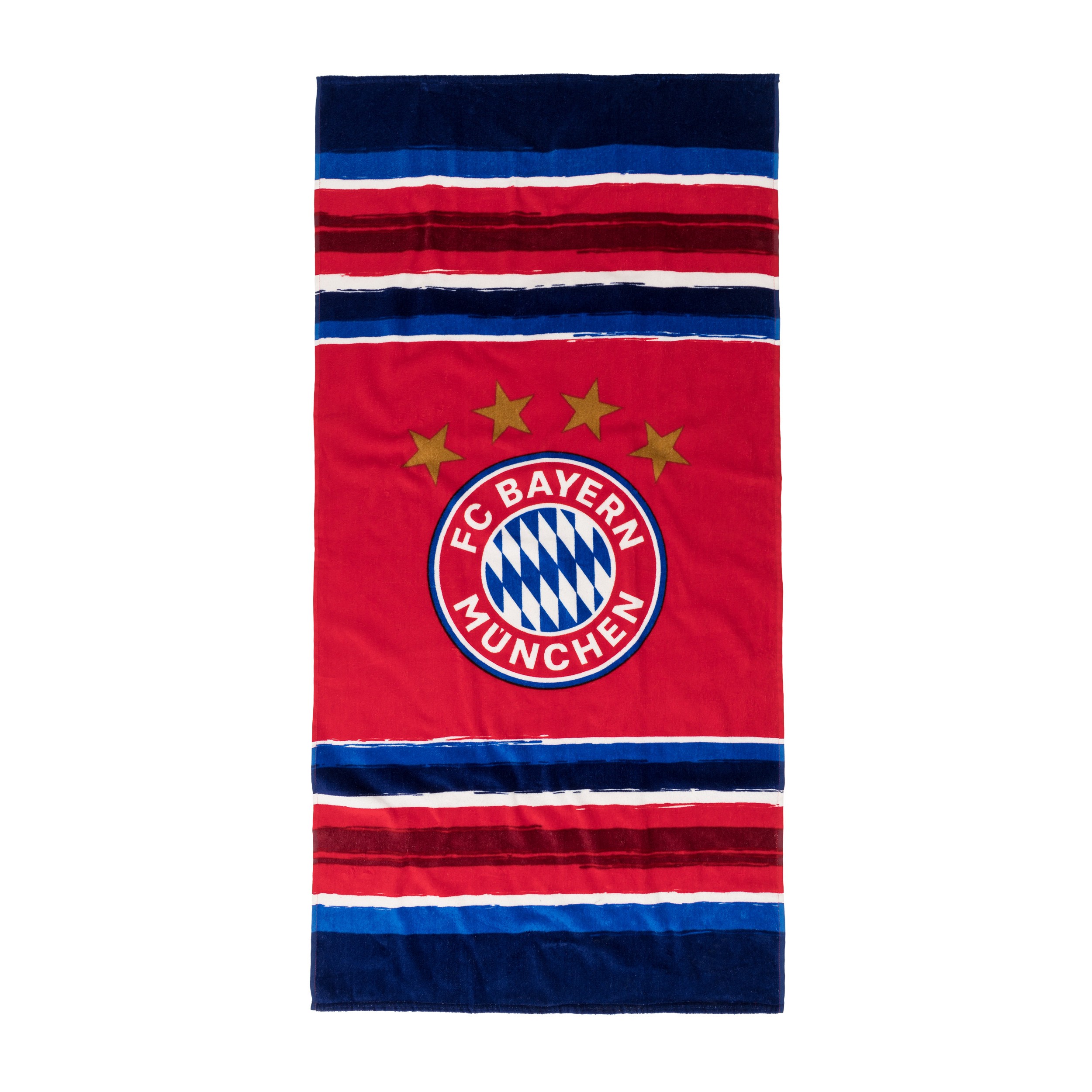 Bayern Munchen Strandtuch Stripes Badetuch 150 X 75 Cm Duschtuch Kompatibel Fcb Plus Lesezeichen I Love Munchen New Fancorner