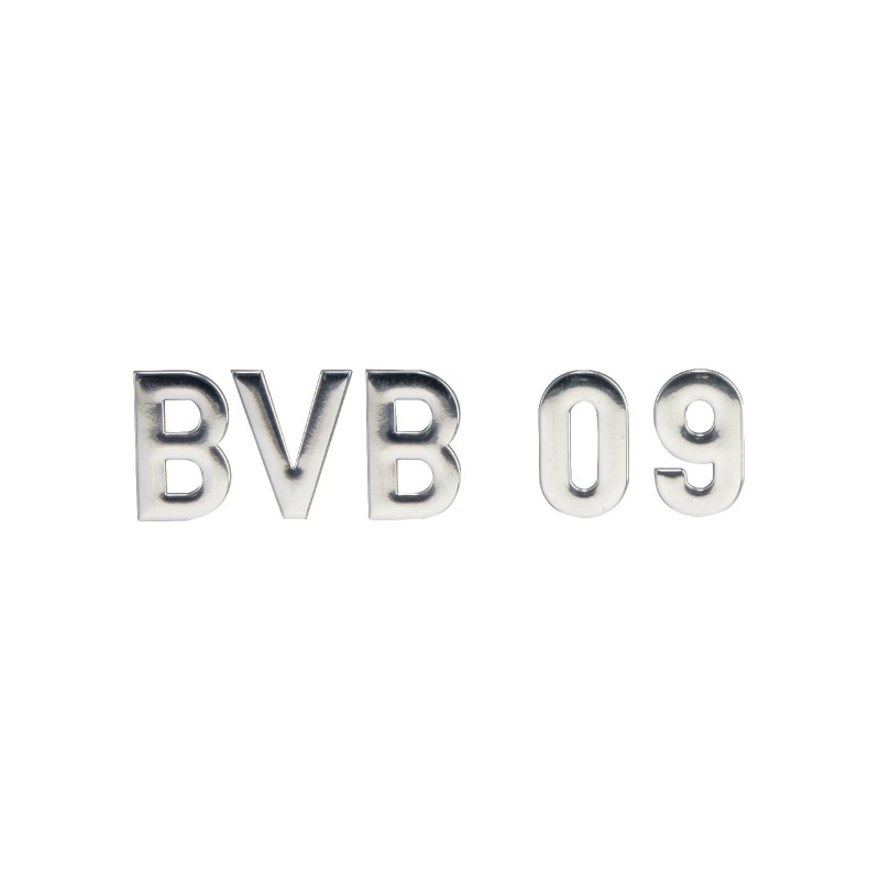 Borussia Dortmund Autoaufkleber Chrom-Schriftzug - BVB 09