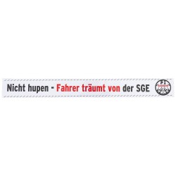 Eintracht Frankfurt Autoaufkleber Nicht hupen
